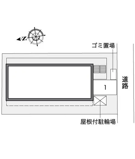 ★手数料０円★大阪市西成区花園北　月極駐車場（LP）